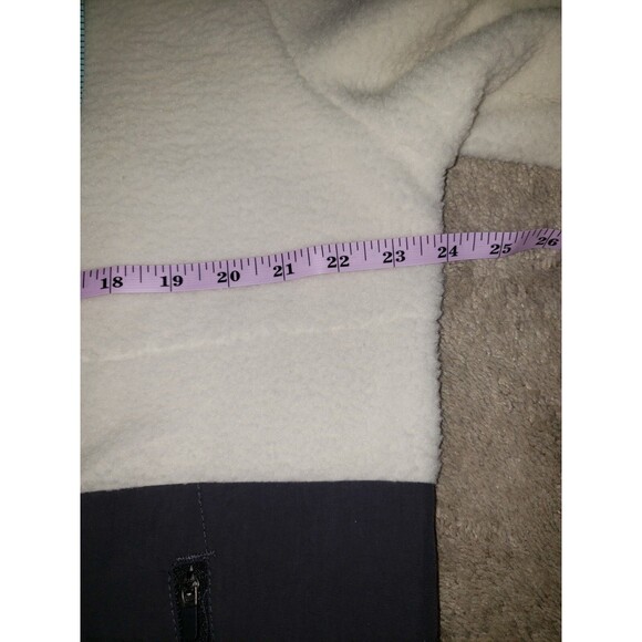 Avalanche Fleece Jacket Unisex M Cream Charcoal Gray MSRP $138 NWT - Picture 10 of 14